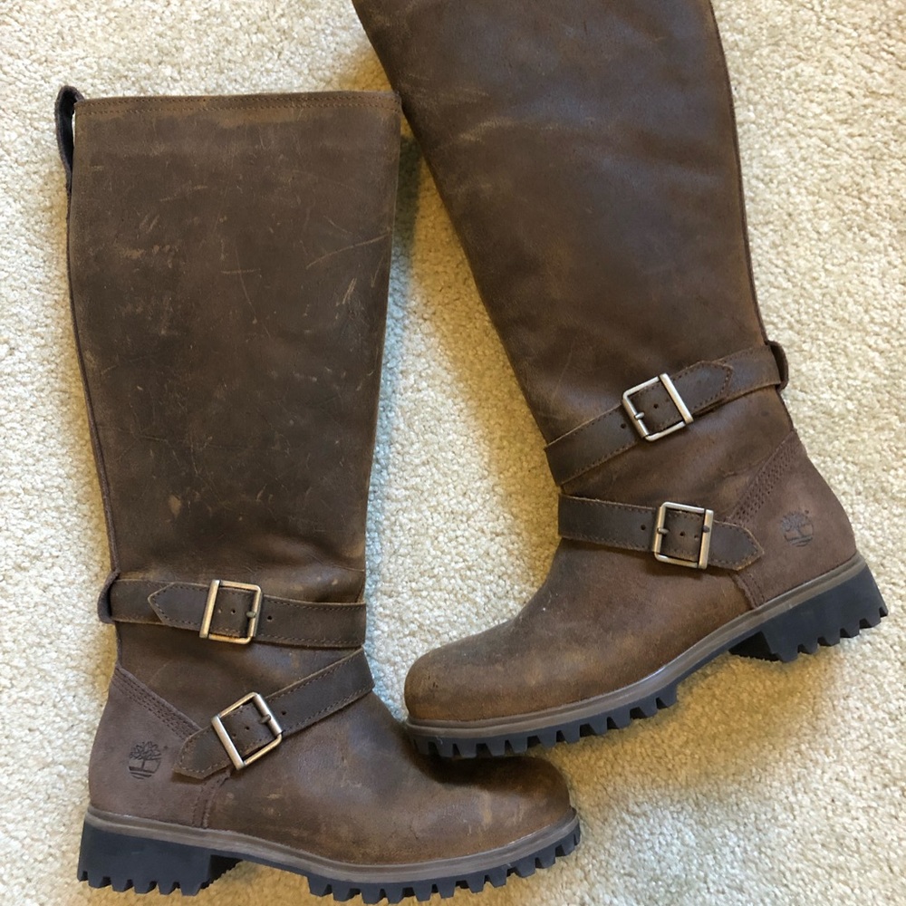 Timberland leather boots 6.5